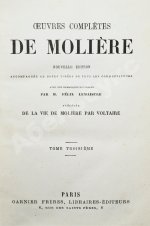 Moliere. Oeuvres completes De Moliere
