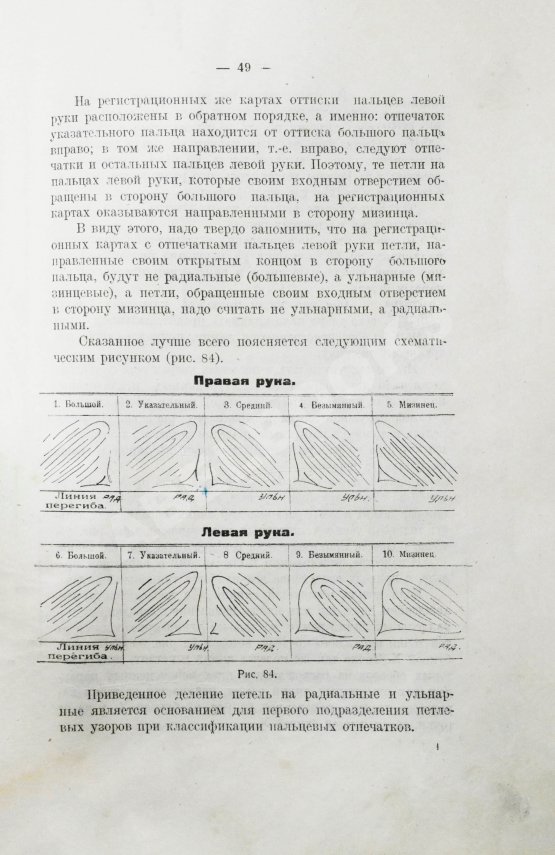 Антикварная книга Семёновский, П.С. Дактилоскопия как метод регистрации