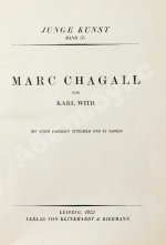 [автограф Марка Шагала Якову Тугендхольду] With, K. Marc Chagall