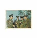 [автографы космонавтов Юрия Гагарина, Германа Титова, Павла Поповича и Андрияна Николаева]