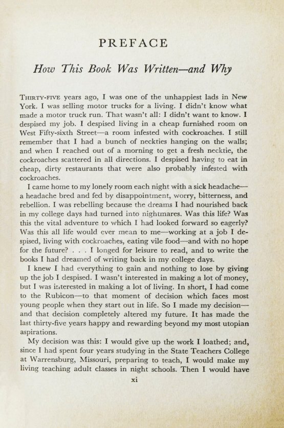 Антикварная книга Carnegie, D. How to Stop Worrying and Start Living