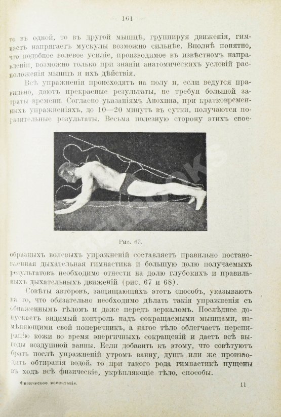 Антикварная книга Игнатьев, В.Е. Физическое воспитание. Гимнастика, спорт, подвижные игры