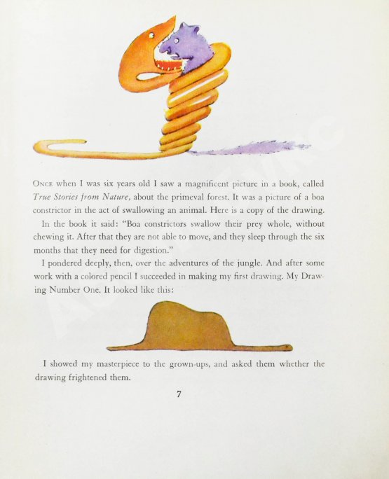 Первое/Прижизненное издание Saint-Exupéry, A. The Little Prince