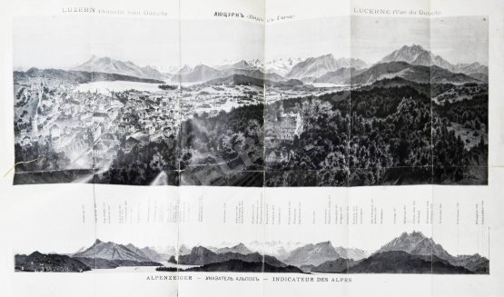 Антикварная книга Фёдоров, Д. Люцэрн, озеро четырёх кантонов и большие экскурсии по Швейцарии