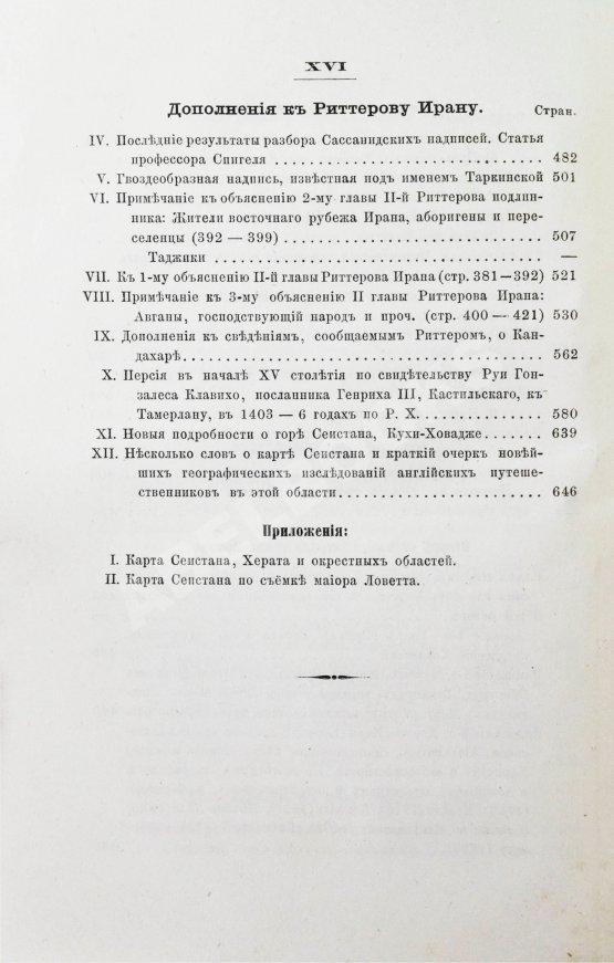 Антикварная книга Риттер, К. Иран