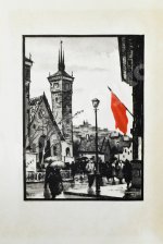 Казакевич, Э.Г. [автограф] Дом на площади. Первое издание