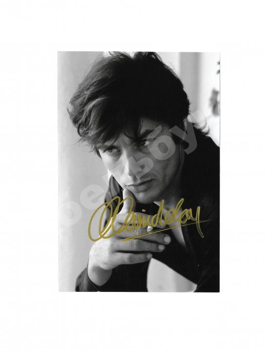 Ален Делон [автограф] Фотография