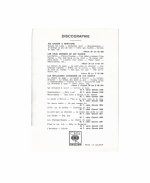 Джо Дассен [автограф]