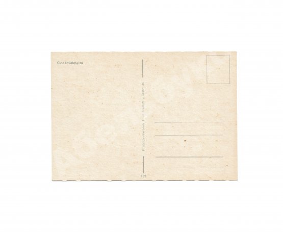 Джина Лоллобриджида [автограф]