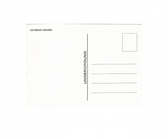 Микки Рурк [автограф]