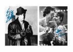 Фотографии с автографами актёров фильма «Рокки»