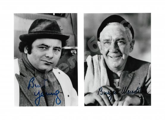 Фотографии с автографами актёров фильма «Рокки»