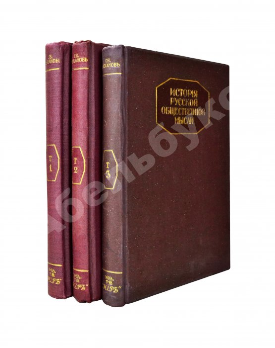 Антикварная книга Плеханов, Г.В. История русской общественной мысли