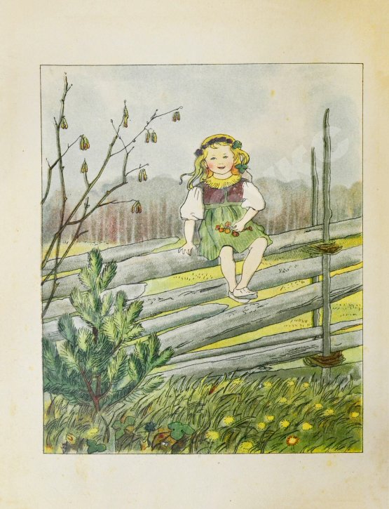 Антикварная книга [Кудашева, Р.А.] Апрелечка. Весенняя сказочка
