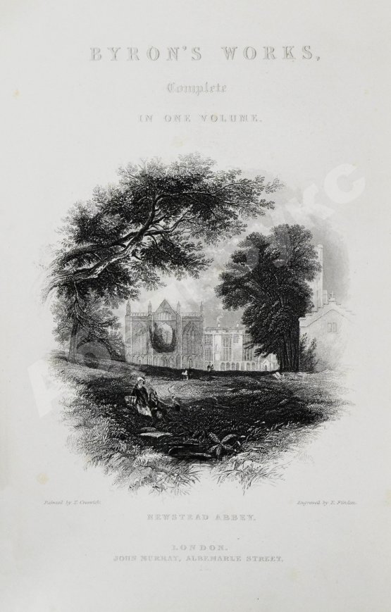 Антикварная книга Byron, G.G. The poetical works of Lord Byron