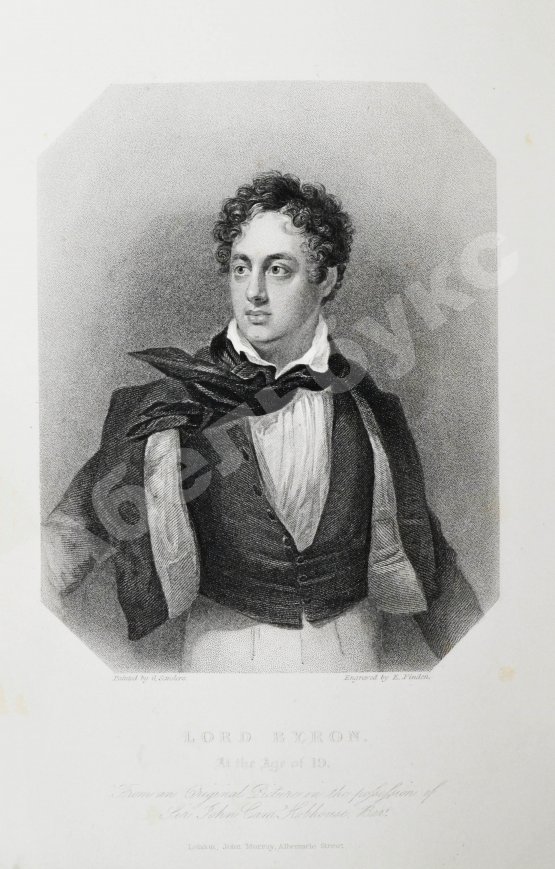 Антикварная книга Byron, G.G. The poetical works of Lord Byron