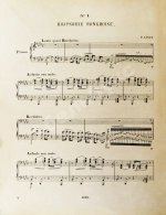Liszt, F. 19 Rhapsodies hongroises. Лист, Ф. Венгерские рапсодии