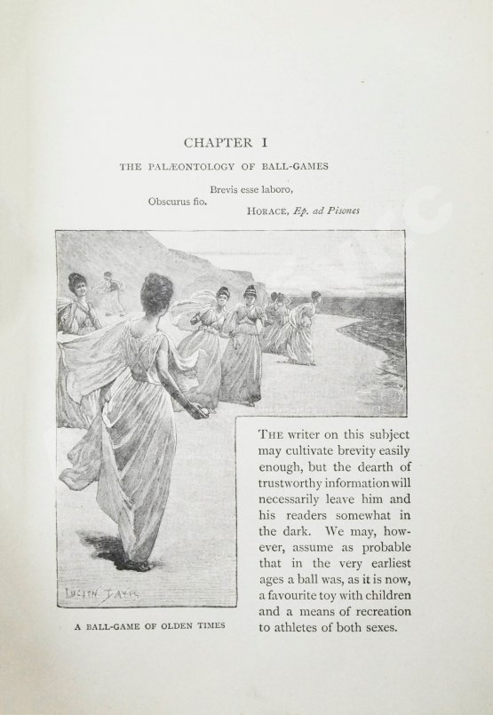 Антикварная книга Heathcote, J.M. Tennis. Lawn tennis. Rackets. Fives. Хиткоут, Дж.М. Теннис. Лаун-теннис. Ракетки. Пятёрки