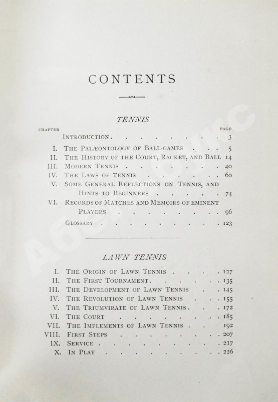 Антикварная книга Heathcote, J.M. Tennis. Lawn tennis. Rackets. Fives. Хиткоут, Дж.М. Теннис. Лаун-теннис. Ракетки. Пятёрки