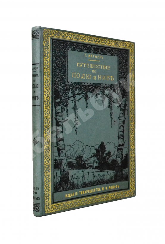 Антикварная книга Вагнер, Г. Путешествие по полю и ниве