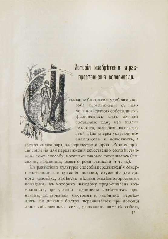 Антикварная книга Блок, Ю.И. Велосипед. Его значение для здоровья, практическое применение, уход за машиною и пр.