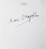 [автограф Марка Шагала] National Museum Message Biblique Marc Chagall. Nice