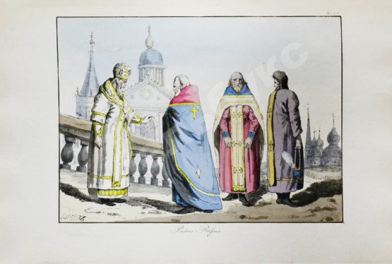 Houbigant, A.G. Moeurs et costumes des Russes, Représentes en 50 planches coloriées, exécutées en litographie