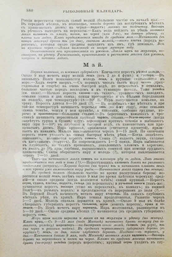 Антикварная книга Сабанеев, Л.П. Рыбы России. Жизнь и ловля (уженье) наших пресноводных рыб